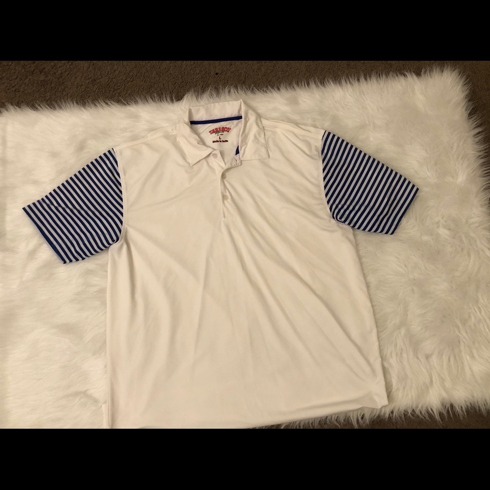 Tabasco Sport 3 Button Short Sleeve Men’s L Shirt